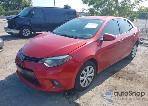 2015 Toyota Corolla L/Le/Le Plus/Le Premium/S/S Plus/S Premium из США, поврежденный, VIN 5YFBURHE2FP324342